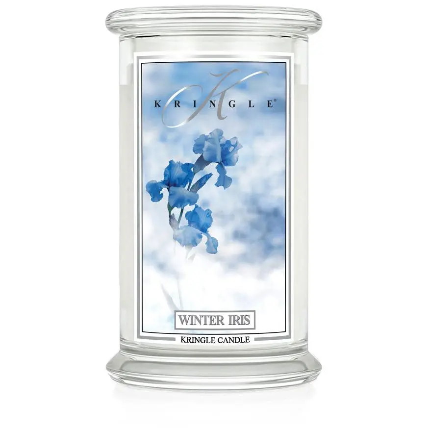 Winter Iris Large 2-Wick Scented Soy Candle