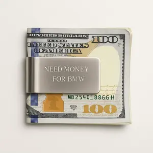 Need Money for BMW Money Clip - Stylish Design for Everyday Use mens wallet men