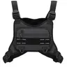 Outdoor Running Chest Bag, Lightweight Running Vest Rigs for Workouts Trail Running Cycling Hiking, Water Resistant Sports Chest Pack for Men and Woman