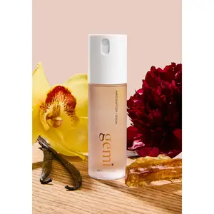 Elysium | Gemi Beauty | Hand Sanitizer + Serum Spray | Elysium | Hydrating K-Beauty Formula with Centella, Vitamin B5 & Green Tea | Kills 99.9% of Germs | Amber Floral Scent with Vanilla & Peony