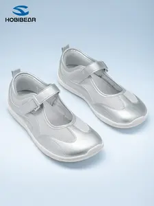 Hobibear Spring Summer Mary Jane Shoes, Velcro No Laces Fashion Lightweight Luxury Versatile Casual Shoes, Wide Fit Comfortable Footwear