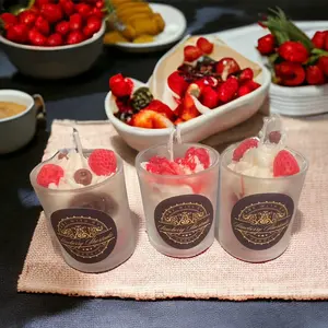 Strawberry Chocolate Candles