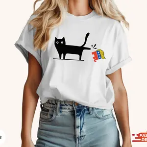 Kamala Harris 2024 Victory T-Shirt, Cat Ladies for Kamala Harris, Funny Election 2024 Tee ,Election Campaign Shirt,Great Gift for a Democrat