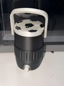 soccer theme coozie