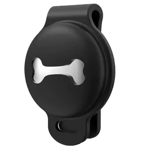 Air-Tag Dog Collar Holder Anti-Lost Air Tag Cover Silicone Cases for Cats Dog Collars Light Weight Protections New Dropship Does not apply