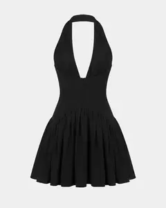 The Halter Corset Mini Dress