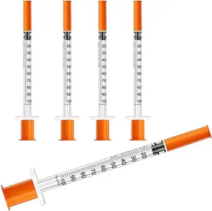 ( 30PCS )Lab Equipment 1ml 31G 5/16 Inch 8mm, Individually Wrapped, Values are Clear and Easy to Read