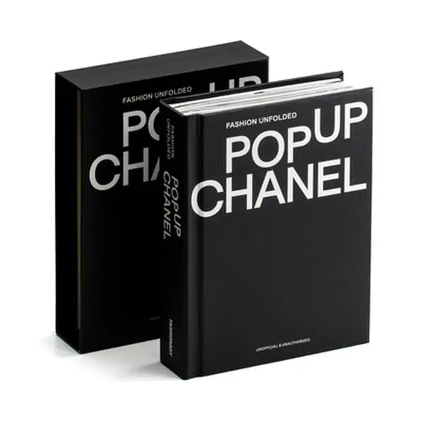 Pop-Up Chanel Fashionary Hardcover Book, Featuring Legendary Designs and Innovative Paper Engineering
