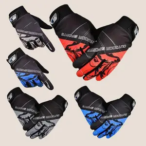 Sports Cycling Gloves Touch Screen Full Finger Lightweight Breathable Non-Slip Wear-Resistant Bicycle Motorcycle Gloves