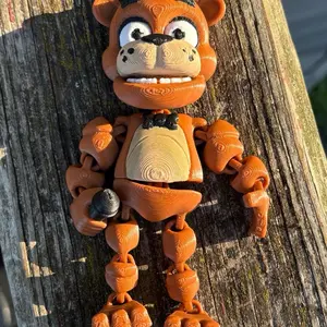3d Printed Flexi Freddy Faz 5”