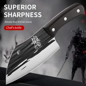 High-End Forging Chef Knife, Precision Stainless Steel Kitchen Tool for Cutting Vegetables & Meat, Ideal for Home Chefs, Stainless Steel Knives