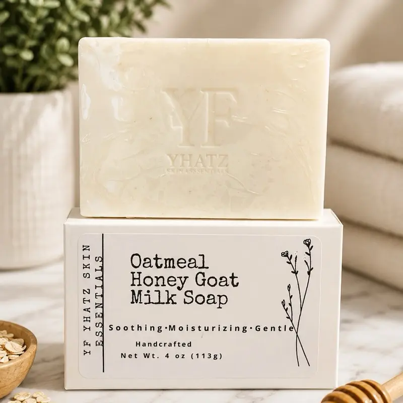 Oatmeal Honey Goat Milk Soap 1 Bar