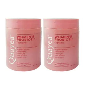 2 Bottles Quayea Women's Probiotics - 120 Count (Pack of 2) - Probiotics for Women pH Balance with Prebiotics & Lactobacillus Probiotic Blend  Healthy vitamins Supplement