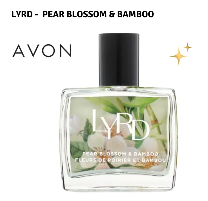 LYRD Pear Blossom & Bamboo Eau de Parfum for Women | Fresh Green Floral Fragrance