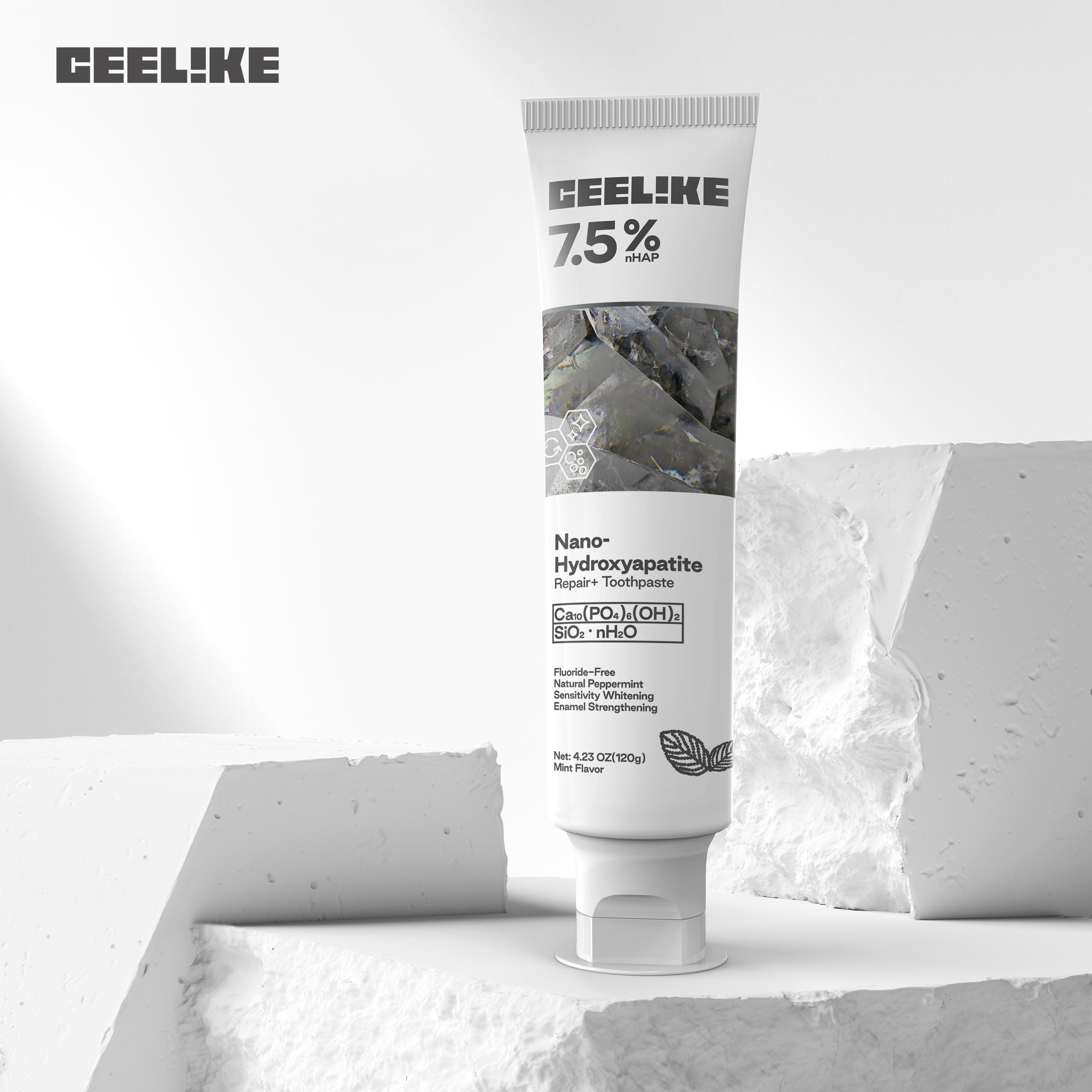 CEELIKE Fluoride-Free Hydroxyapatite Toothpaste | Enamel Repair & Strengthening | Fresh Breath