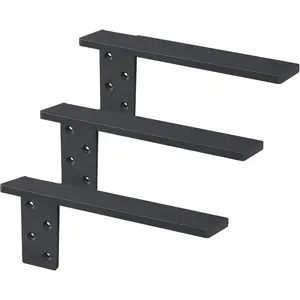 Free  Side Wall Floating Shelf Bracket 3 Pack 16 Inch Heavy Duty Countertop Support Bracket for Breakfast Bars Cabinet Granite Countertops with No  Wall or Pony Wall