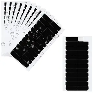 120 Pcs Hair Extension Tape Tabs - Double Sided Tape for Hair Extensions, Black