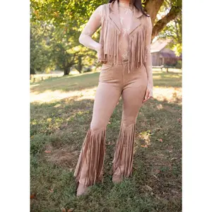Austin Suede Fringe Pants