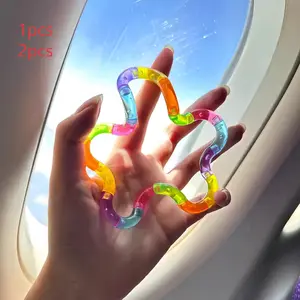 Stress Relief Twister Strip, Focus Training Tool, Wraparound Anxiety Release Toy, Finger Adhd Trainer, Portable Stress Reliever