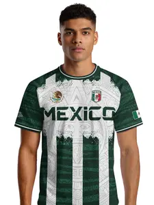 Mexico Aztec Calendar Sun God Heritage National Soccer Jersey, Sporty Style, Fitted Long Sleeve, All Seasons