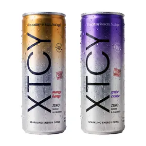 XTCY Energy Drink – Zero Sugar, 75mg Caffeine, Zero Calorie Energy Boost