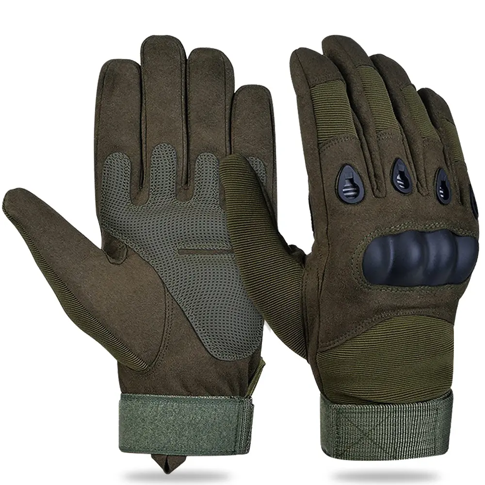 Full-Finger Outdoor Work Gloves with Reinforced Padding