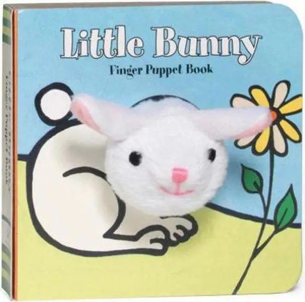 USED Book - Little Bunny: Finger Puppet Book: (Finger Puppet Book for Toddlers and Babies, Baby Books for First Year, Animal Finger Puppets) [With Finger Puppet] by Chronicle Books (Board book) - english