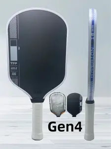 GEN4 Foam Core Carbon Fiber T700 Pickleball Paddle Set,16mm Thick Thermoformed Pickleball Racket