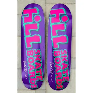 Hill Skateboards - Logo Deck - SIGNED