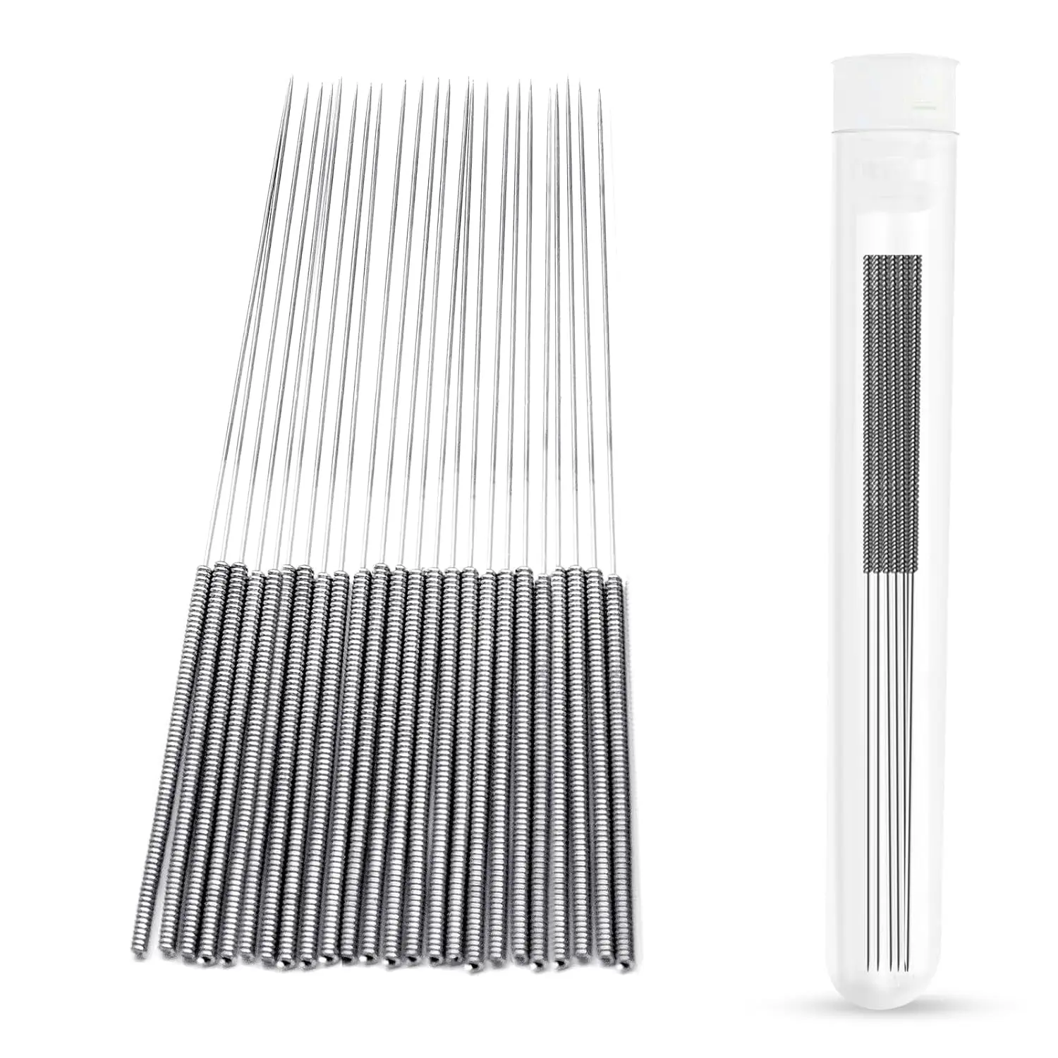 3D Printer Nozzle Cleaning Kit: 20-Pack 0.4mm Stainless Steel Nozzle Cleaner, 3D Printer Cleaning  for  Ender 3/K1/MK8/V6, No Clogger, Sturdy and Durable, Ease of Use, by 5APLUSREPRAP