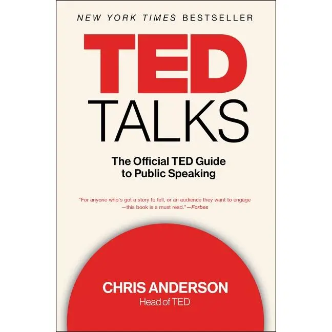 Ted Talks: The Official TED Guide to Public Speaking by Chris Anderson [Paperback Book]