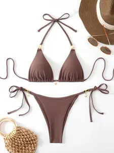 Women's Fashion Split Bikini, Stylish Two-Piece Swimsuit, Perfect for Beach & Pool, Trendy Summer Swimwear, Comfortable & Chic Design