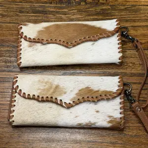 Cow hair wallet