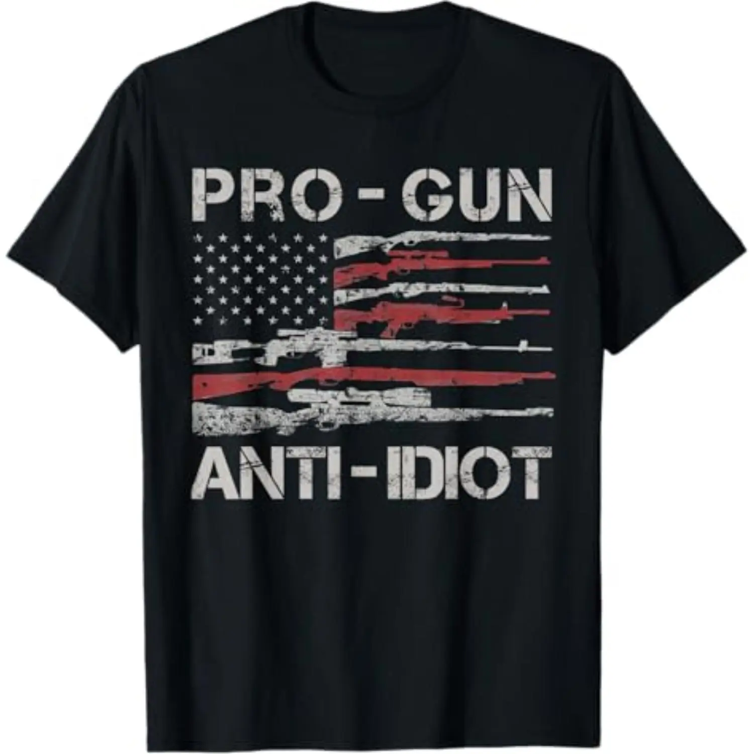 [ Cotton] [ Cotton]  Vintage USA Flag 2Nd Amendment T-Shirt T-Shirt For Men And Women