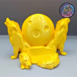 3d printed Wolf Card Display for pokemon & magic cards
