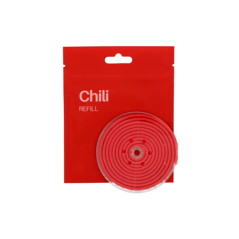 TIY Chili Refill - 51 Inches Red Customizable Hair Tie for Any Hair Type - 13x Stronger & 2x Stretchier Than Regular Hair Ties
