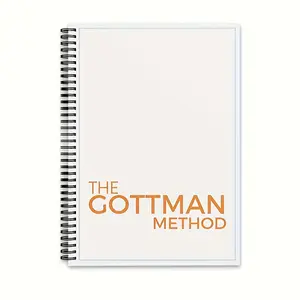 Gottman Method Worksheets Workbook for Couples Relaxation & Relationship Growth, Includes Family Dynamics, Therapist & Counselor Use, Paper Material