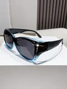 Women's UV Protection Polarized Sunglasses Frame, Wear over Glasses Sunwear, Casual Style PC Lens, All Season Use