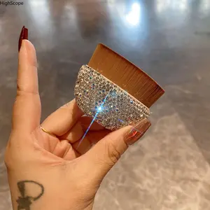 Glam Bedazzled Foundation Brush, Soft Bristle Seamless Makeup Brush