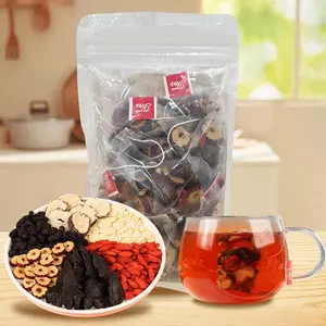 Kidney Tea Formula Ginseng eight Treasure Tea, Chinese Kidney Tea for Men and Women, Natural Herbal Ingredients for Kidney Traditional Bever Organic Beverage detox cleanse Christmas Thanksgiving Value Pack Filled with Tea Healthy health immunity