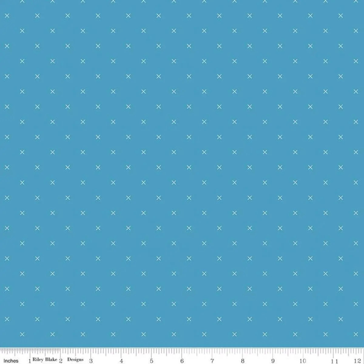 Fabric Riley Blake Basics Soldier Bee Cross Stitch by the Quarter Yard C745-SOLDIER
