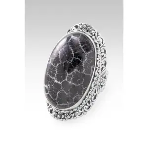 Kind Heart Ring™ in Black Indonesian Coral