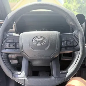 2026 new high-end Napa leather car steering wheel cover fur non-slip durable sweat card cover simple leather steering wheel cover Alcantara universal steering wheel cover sohochic
