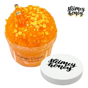 6oz Sliimeyhoney - Orange Crush Scented Bingsu Slime