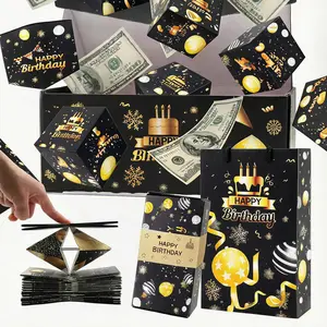 Surprise Pop-Up Gift Box, Creative Bounce Envelope Box, Luxury Explosion Gift Set for Birthday/Anniversary/Valentine's Day