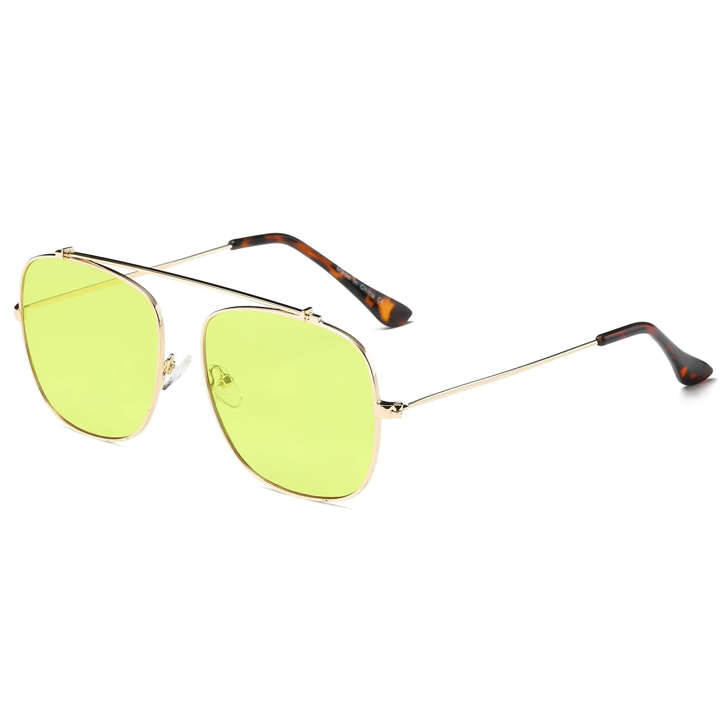 Mirrored Aviator Sunglasses For Men Women Fashion Designer UV400 Sun Glasses S1009-CA02-B11