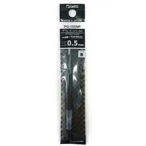 OHTO Flash Dry Gel Ballpoint Pen Refill 0.5mm [Black] PG-105NP ( Import)