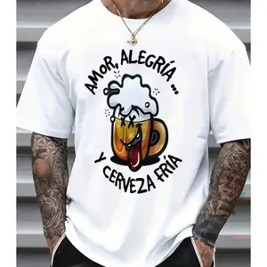 Letter Print Graphic Tee Cotton Comfort Oversized Cute Fashion Outfit Soft Breathable Top Best Gift For Him Her Lover Family Friends Valentine Gift