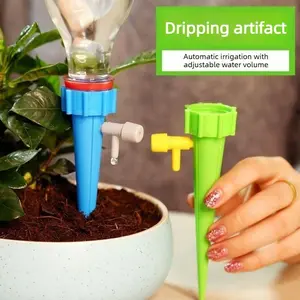Automatic Watering Device, Lazy Person’s Watering Tool, Watering Gadget, Drip Irrigation System, Timer-Adjustable Watering Device, Sprayer Head
