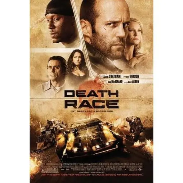 Death Race - 27x40 D/S Original Movie Poster One Sheet Jason Statham